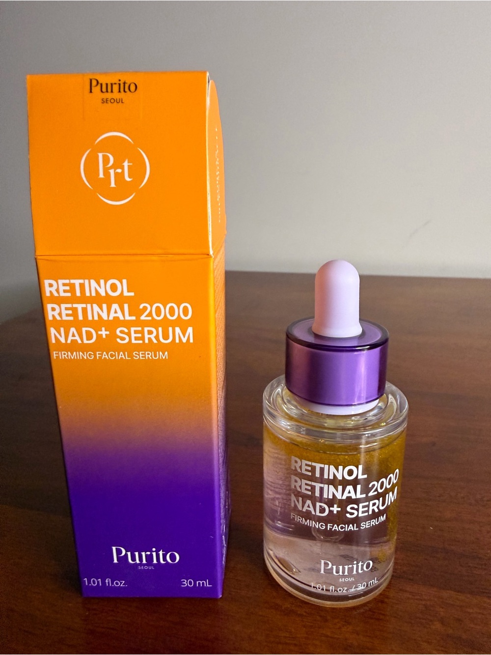 Purito Retinol Retinal 2000 NAD+ Firming Facial Serum